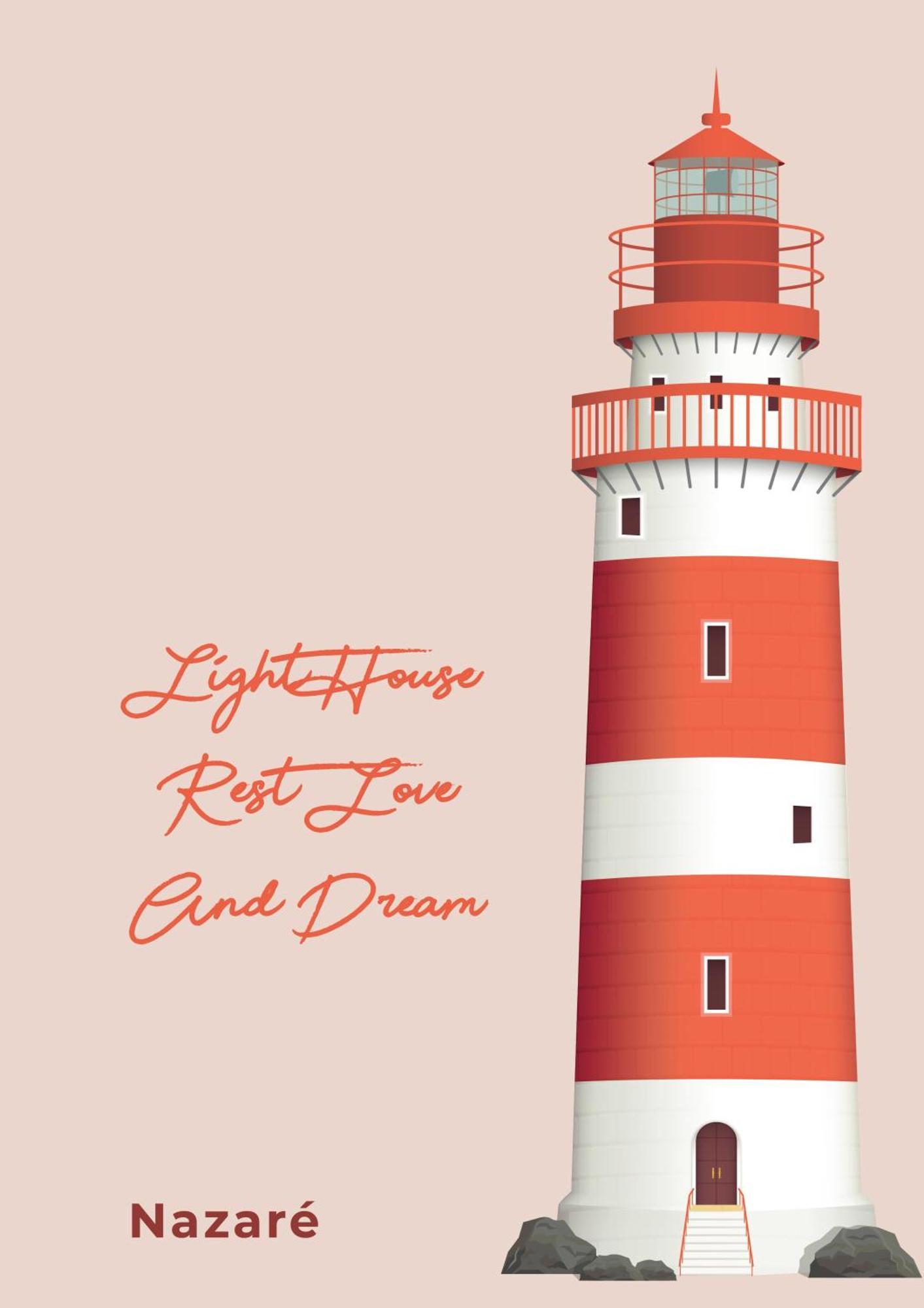 Lighthouse - Rest, Love And Dream Nazare Bagian luar foto
